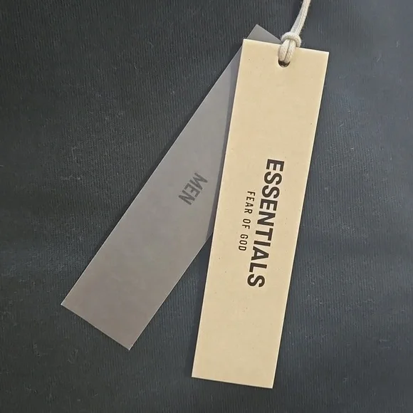 Essentials Fear of God Men's Stretch Limo Sweat Shorts Black Size L NWT - Picture 9 of 14